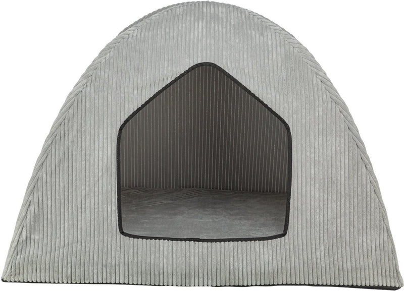 Load image into Gallery viewer, Trixie hondenmand tent jonna vital ribstof lichtgrijs