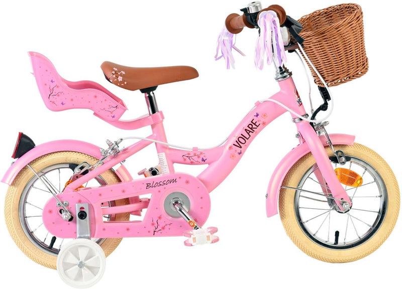 Load image into Gallery viewer, Volare blossom kinderfiets - meisjes - 12 inch - roze - twee handremmen