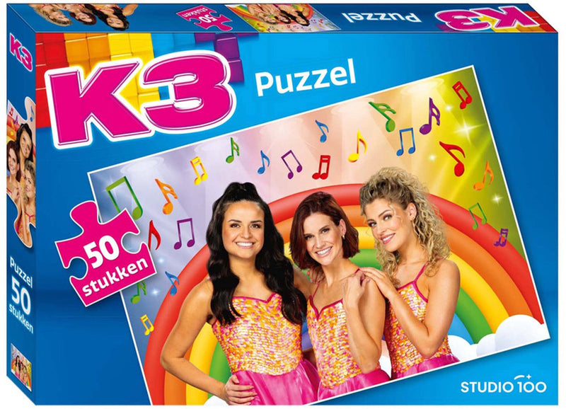 Afbeelding laden in galerijviewer, K3 puzzel - zeemeerminjurk, 50st.
