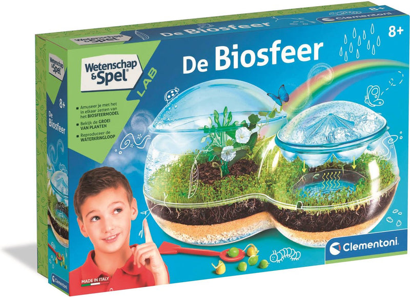 Afbeelding laden in galerijviewer, Clementoni wetenschap spel - de biosfeer - experimenteerdoos - wetenschapslab - vanaf 8 jaar