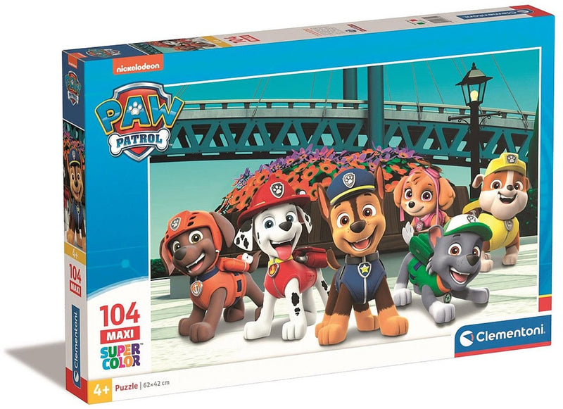 Load image into Gallery viewer, Clementoni maxi puzzel paw patrol, 104st.