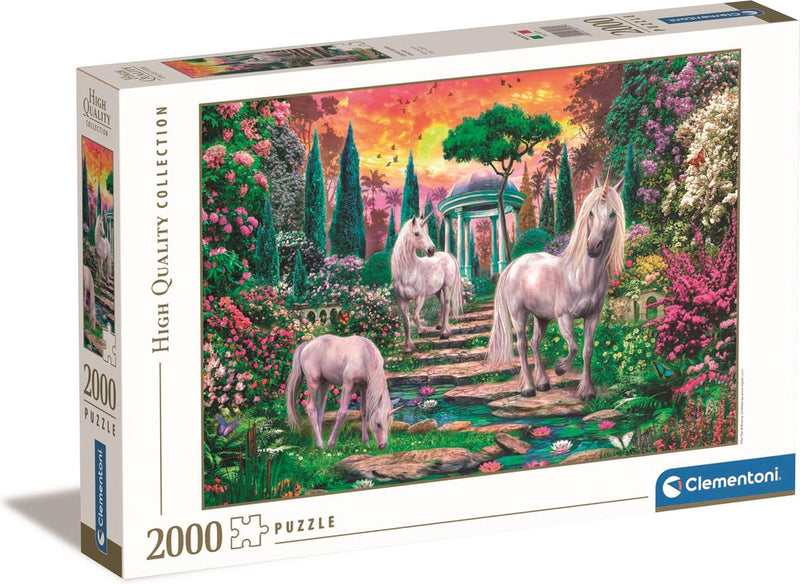 Load image into Gallery viewer, Clementoni legpuzzel classical unicorns, 2000st.