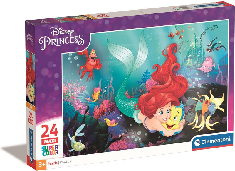 Load image into Gallery viewer, Clementoni maxi legpuzzel disney little mermaid, 24st.