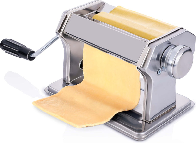 Load image into Gallery viewer, Alpina pastamaker handmatig - rvs - tafelklem - spaghetti, ravioli, lasagne