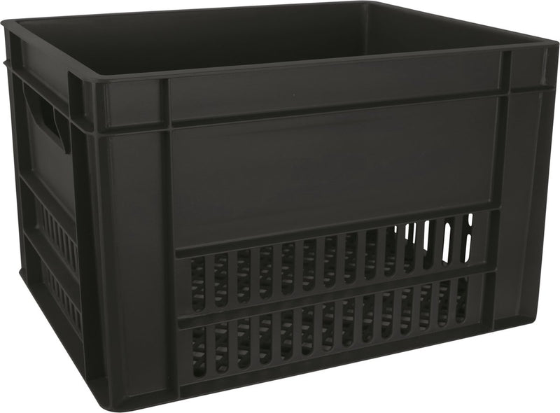 Load image into Gallery viewer, Fastrider fietskrat large zwart recyclaat