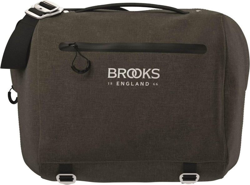 Load image into Gallery viewer, Brooks scape handlebar compact bag (10l) - mud green