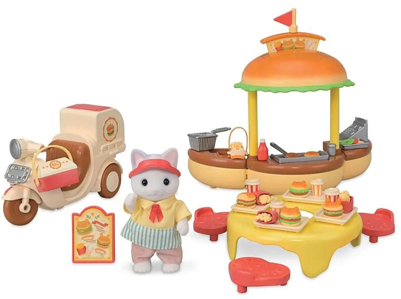 Load image into Gallery viewer, Sylvanian families 5757 hamburger stand