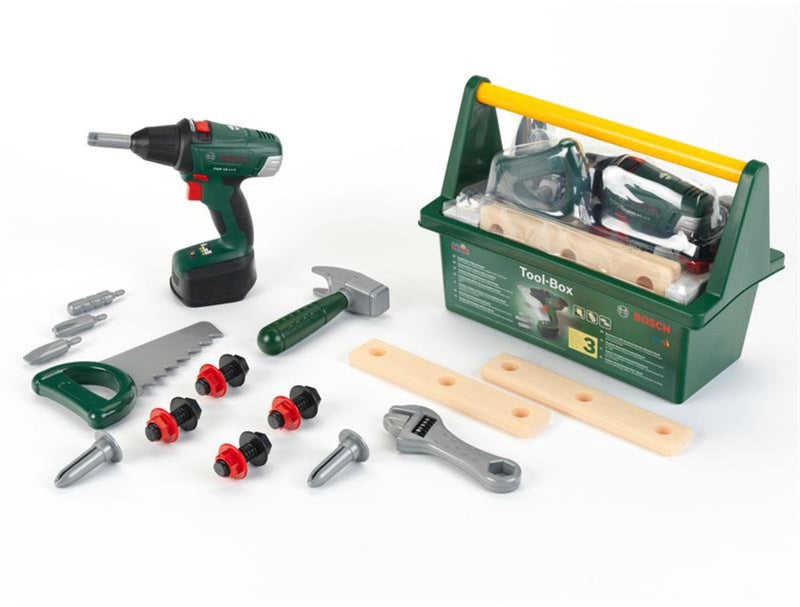 Load image into Gallery viewer, Klein toys bosch mini - speelgoed gereedschapskist - inclusief boormachine - 3+ jaar