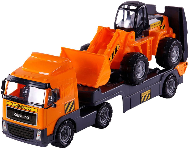 Load image into Gallery viewer, Cavallino vrachtwagen met trailer, schaal 1:16