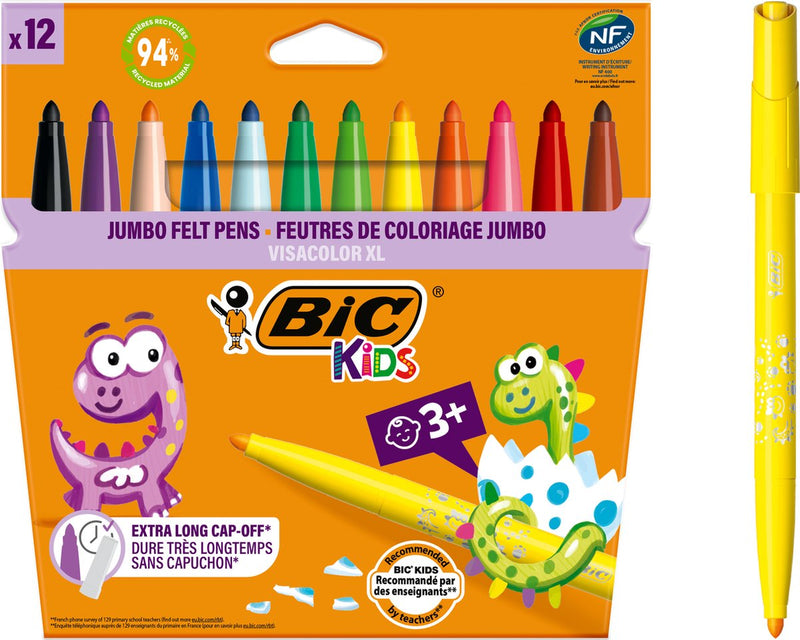 Afbeelding laden in galerijviewer, Bic kids visacolor xl ecolutions, 12st.