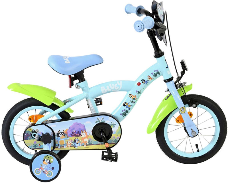 Afbeelding laden in galerijviewer, Volare bluey kinderfiets - uni- 12 inch - blauw
