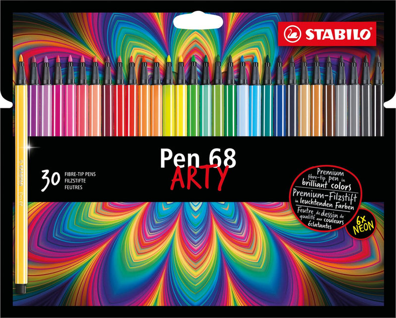 Load image into Gallery viewer, Stabilo pen 68 arty viltstiften - 30dlg.
