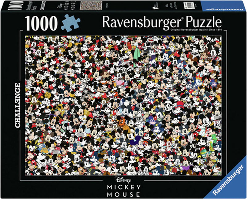 Load image into Gallery viewer, Ravensburger legpuzzel mickey mouse 1000 stukjes - cartoon puzzel.