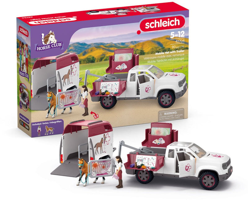 Load image into Gallery viewer, Schleich horse club mobiele dierenarts - 90dlg.