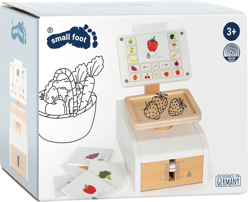 Load image into Gallery viewer, Small foot - houten weegschaal fresh
