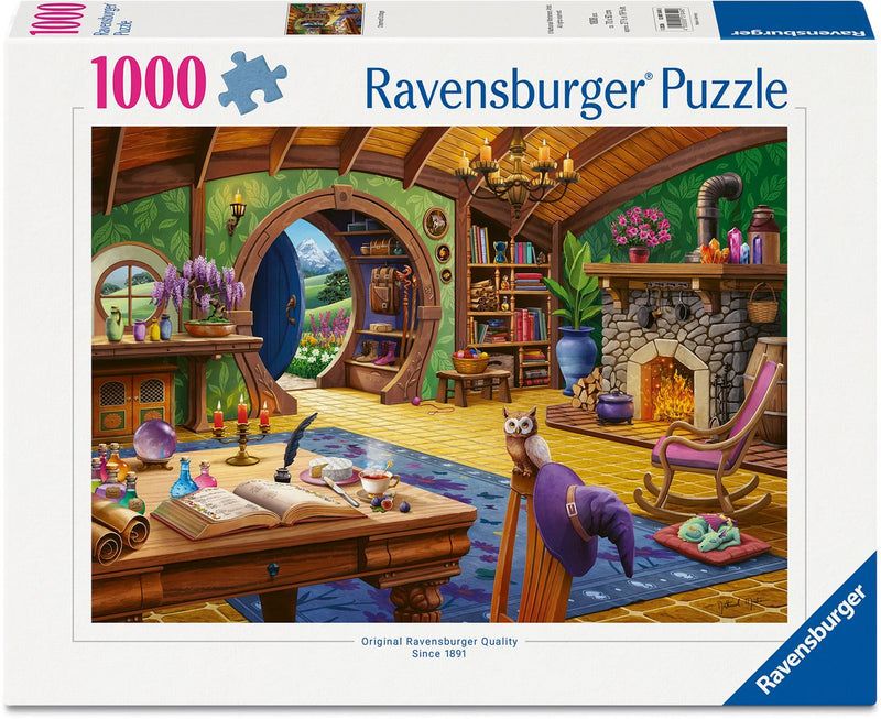 Afbeelding laden in galerijviewer, Ravensburger – charmed cottage – legpuzzel – 1000 stukjes