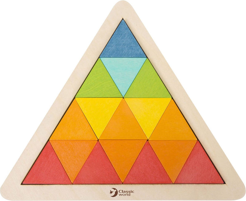 Load image into Gallery viewer, Classic world houten mozaïekpuzzel, 67st.