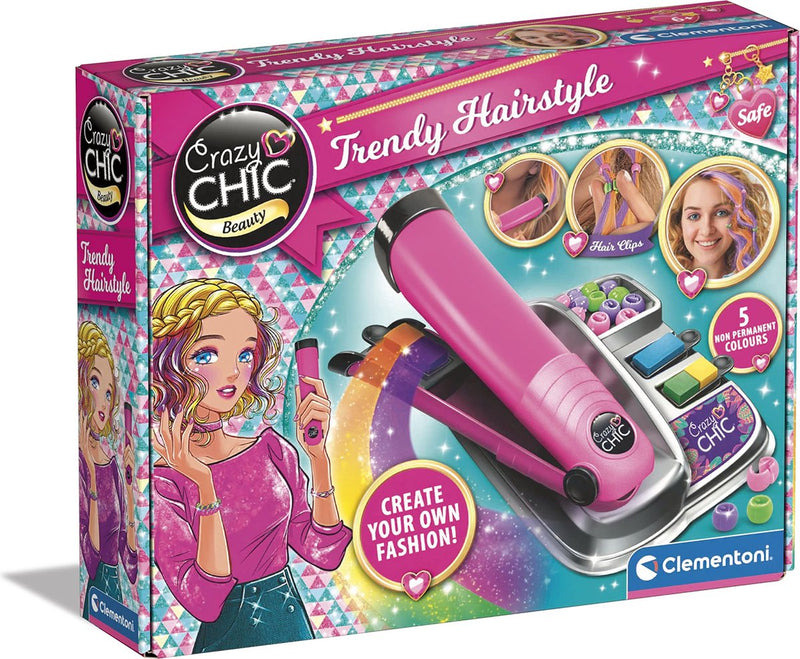 Load image into Gallery viewer, Clementoni crazy chic - trendy hairstyle haarverf kit