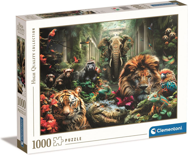 Load image into Gallery viewer, Clementoni legpuzzel mystic jungle, 1000st.
