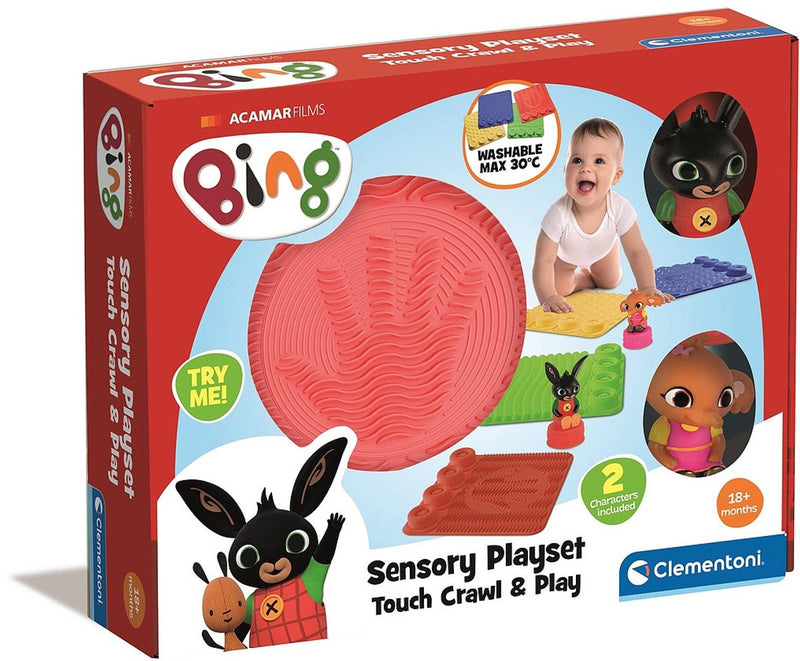 Load image into Gallery viewer, Clementoni baby - sensorische speelmat bing met speelfiguren, 6dlg.
