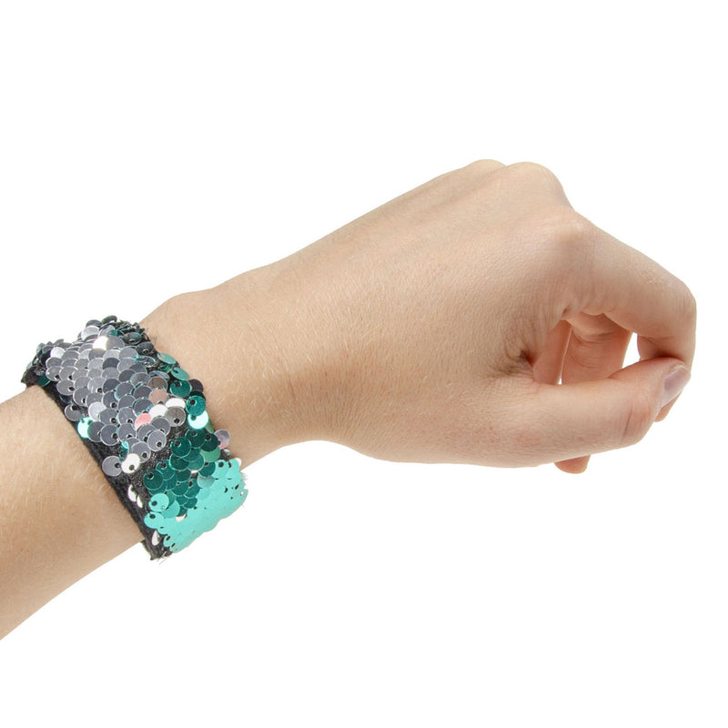 Load image into Gallery viewer, Duckiez klaparmband met pailletten