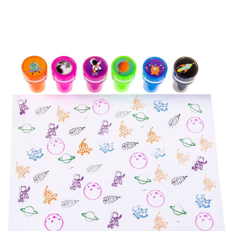 Load image into Gallery viewer, Duckiez ruimtevaart stempel