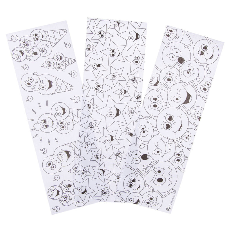 Load image into Gallery viewer, Duckiez kleur je eigen beker smiley 10 cm | 24 stuks