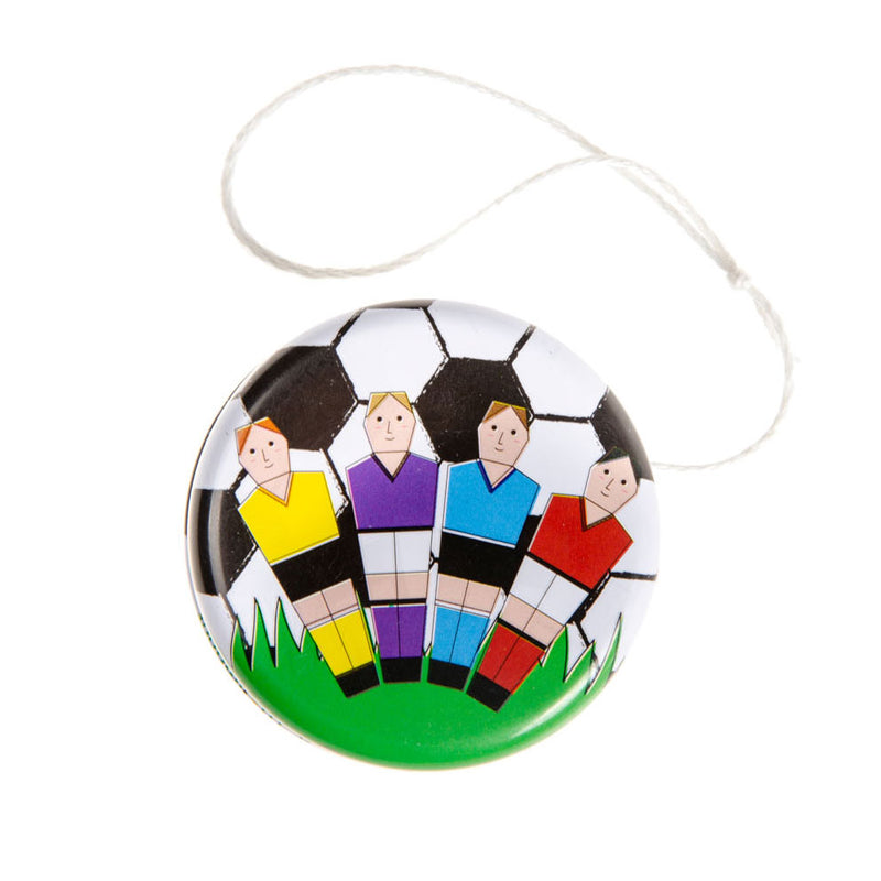 Load image into Gallery viewer, Duckiez metalen jojo voetbal