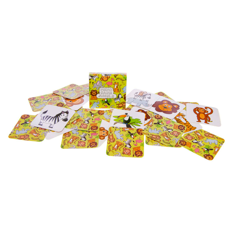 Load image into Gallery viewer, Duckiez mini memospel wilde dieren, 28 kaarten