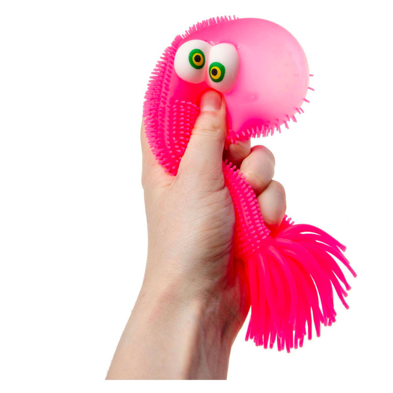 Load image into Gallery viewer, Duckiez pufferbal octopus met ogen, 22cm