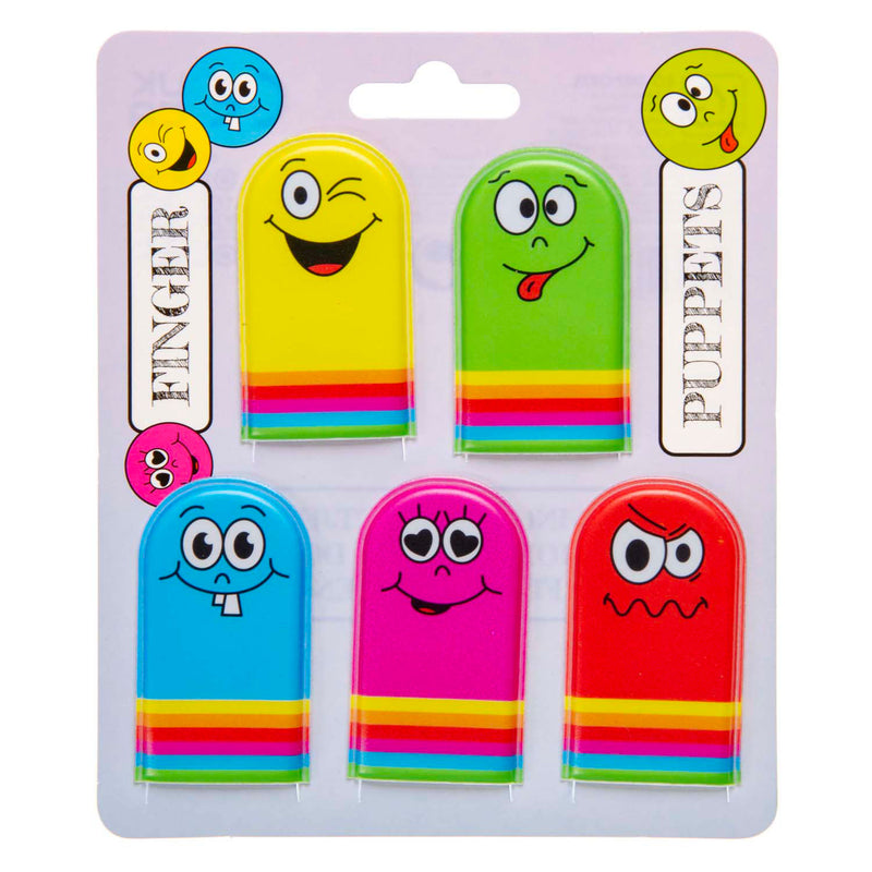 Load image into Gallery viewer, Duckiez vingerpoppetjes gezichtjes, 5st.