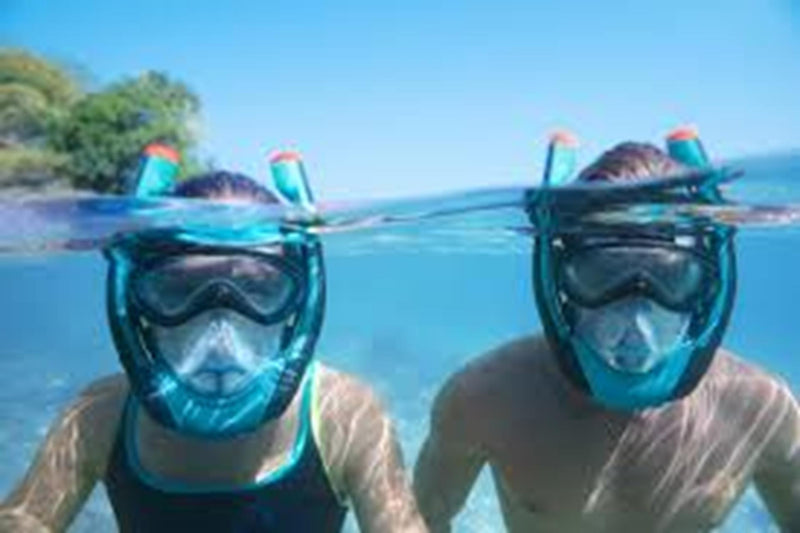 Load image into Gallery viewer, Bestway hydro-pro flowtech snorkel masker s m