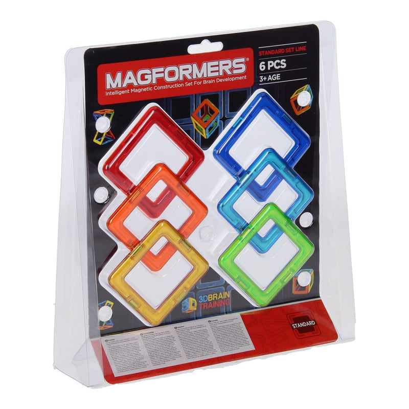 Load image into Gallery viewer, Magformers set vierkant, 6dlg.