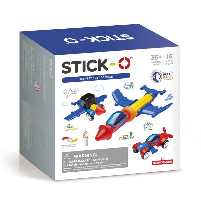 Load image into Gallery viewer, Stick-o city set, 16dlg.