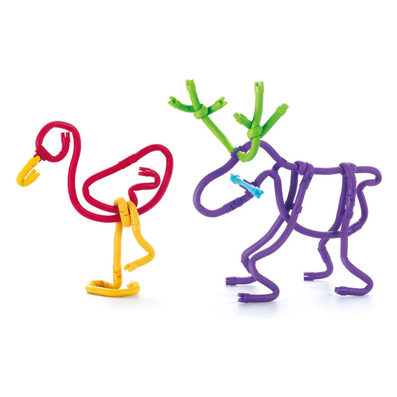 Load image into Gallery viewer, Clics spaghetteez 3d art flexibele bouwstaafjes, 160dlg.