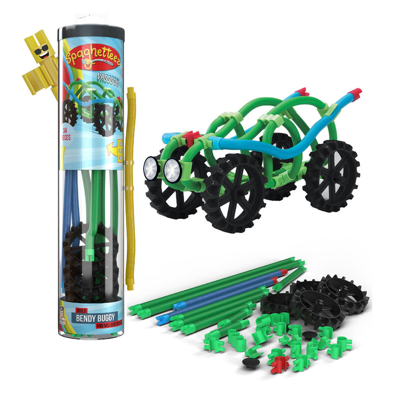 Load image into Gallery viewer, Clics spaghetteez bendy buggy flexibele bouwstaafjes, 34dlg.