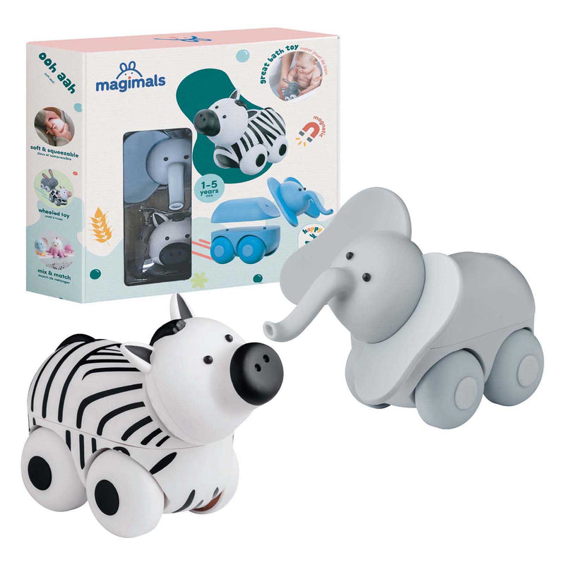 Load image into Gallery viewer, Clics magimals wheely safari box - 6dlg.
