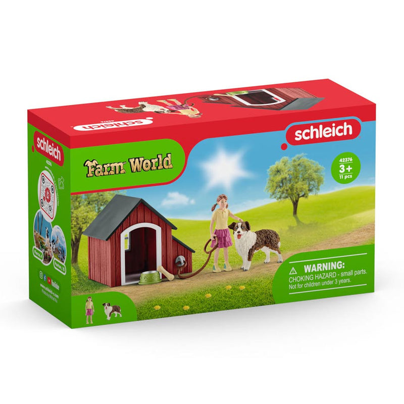 Load image into Gallery viewer, Schleich FARM WORLD Hondenhok 42376