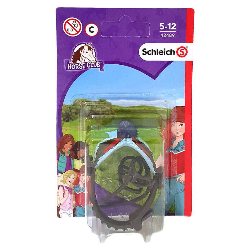 Load image into Gallery viewer, Schleich HORSE CLUB Zadel en Halster en Cayenne 42489