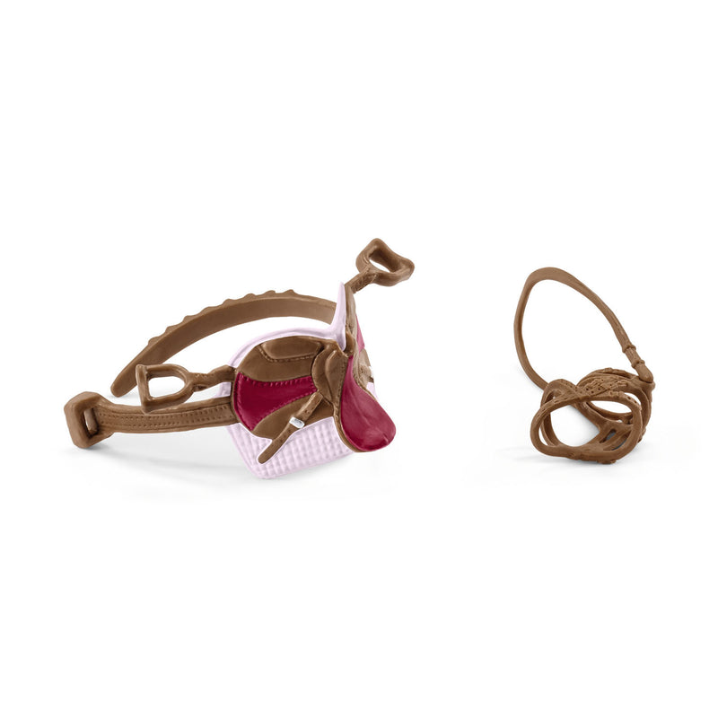 Load image into Gallery viewer, Schleich HORSE CLUB Zadel en Halster Sofia en Blossom 42490