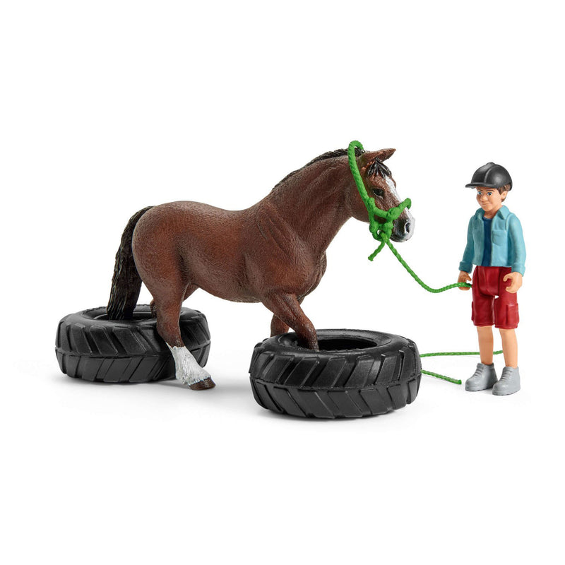 Load image into Gallery viewer, Schleich HORSE CLUB Pony Behendigheidswedstrijd 42482