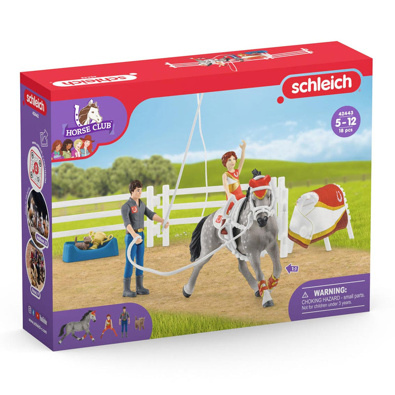 Load image into Gallery viewer, Schleich Horse Club Mia's voltige rijset