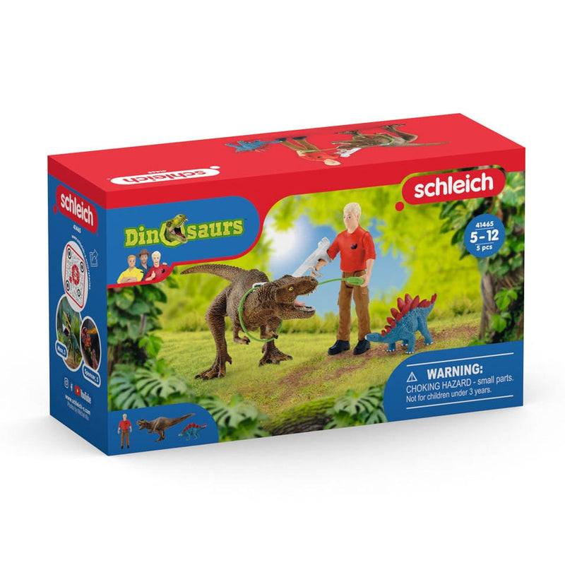 Load image into Gallery viewer, Schleich DINOSAURS Tyrannosaurus Aanval 41465