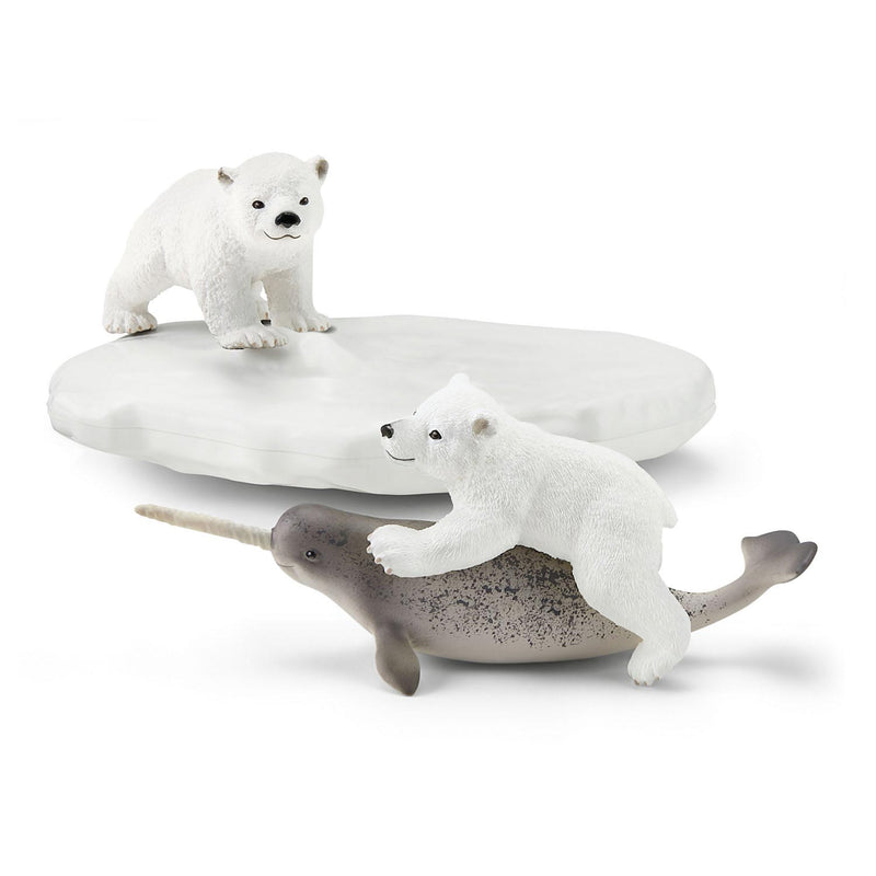 Load image into Gallery viewer, Schleich WILD LIFE IJsberen Glijfeestje 42531