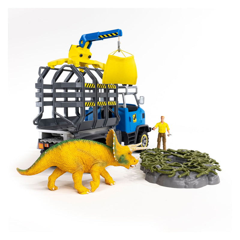 Load image into Gallery viewer, Schleich dinosaurus - dinosauriërs truckmissie - dino speelgoed - kinderspeelgoed voor jongens en meisjes - 4 tot 12 jaar 42565