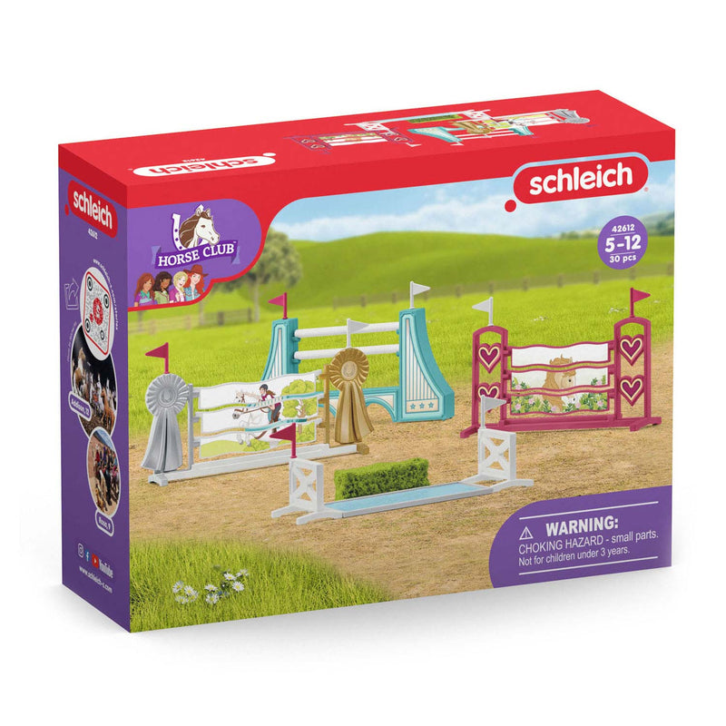 Load image into Gallery viewer, Schleich paardenaccessoires voor de hindernisbaan 42612