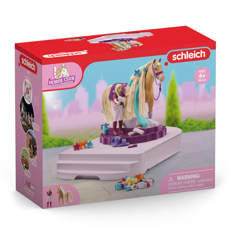 Load image into Gallery viewer, Schleich horse club sofia's beauties - paardenverzorgingsplek - mode, fashion speelgoed - 42617