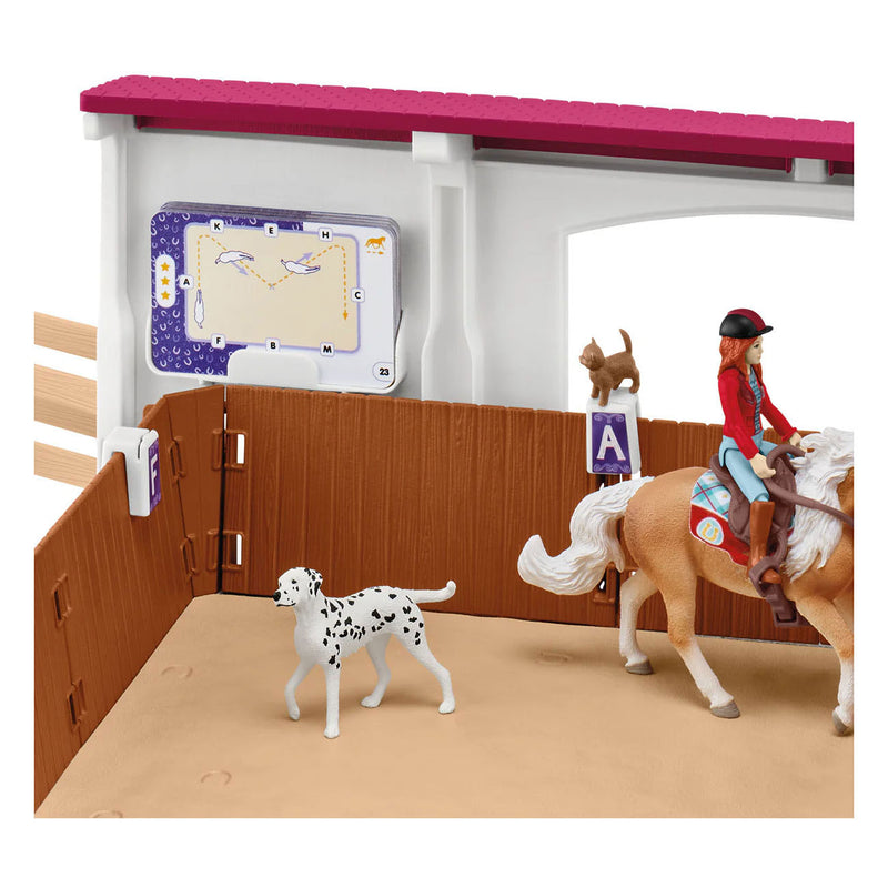 Load image into Gallery viewer, Schleich horse club rijhal peppertree 42639
