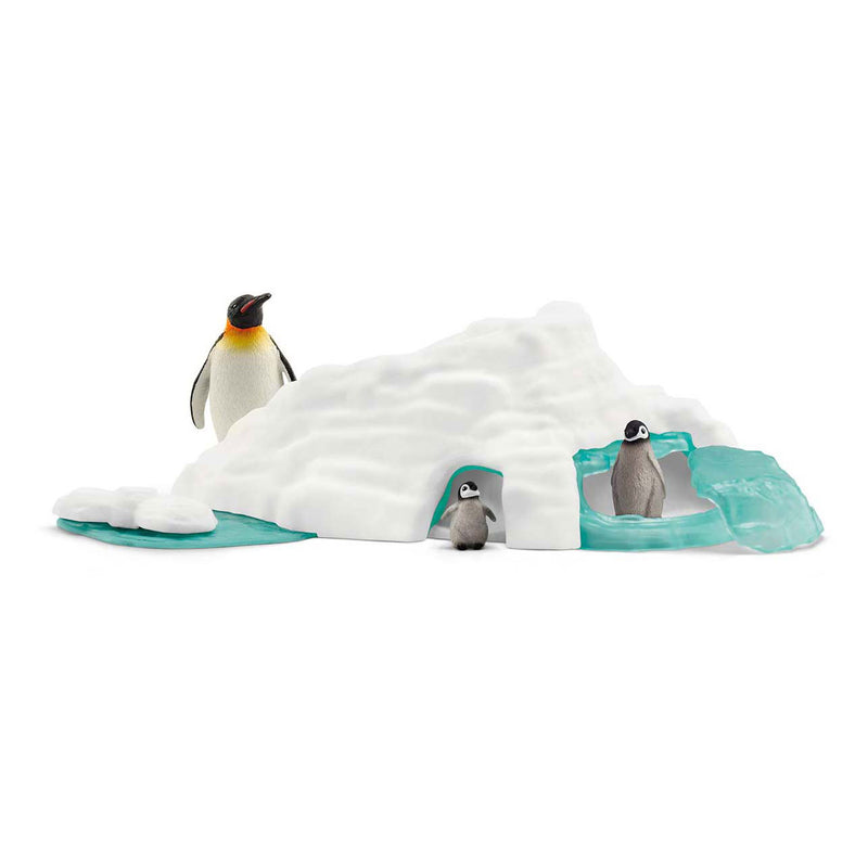 Load image into Gallery viewer, Schleich wild life pinguinfamiliepret 42661