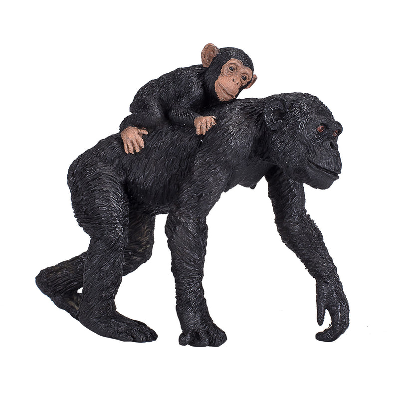 Load image into Gallery viewer, Mojo wildlife chimpansee met baby - 387264
